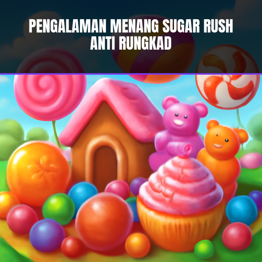 pengalaman menang sugar rush anti rungkad