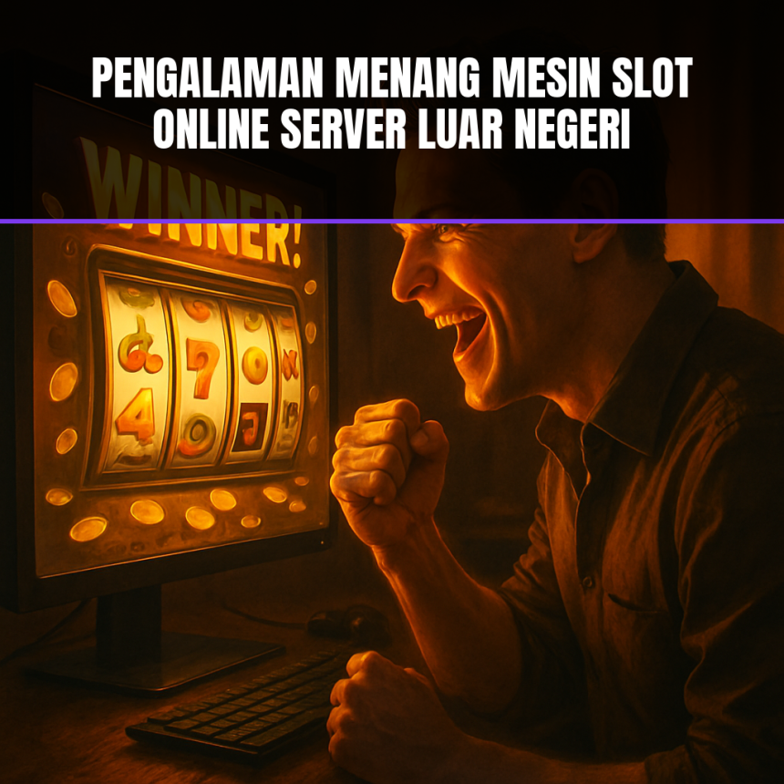 Pengalaman menang slot online server luar negeri